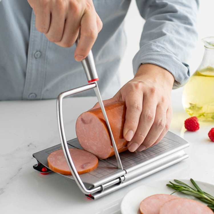 Cutter Stainless Steel Scale Cheese Slicer Kitchen Tools Bread Divider QTBD0605428901AS