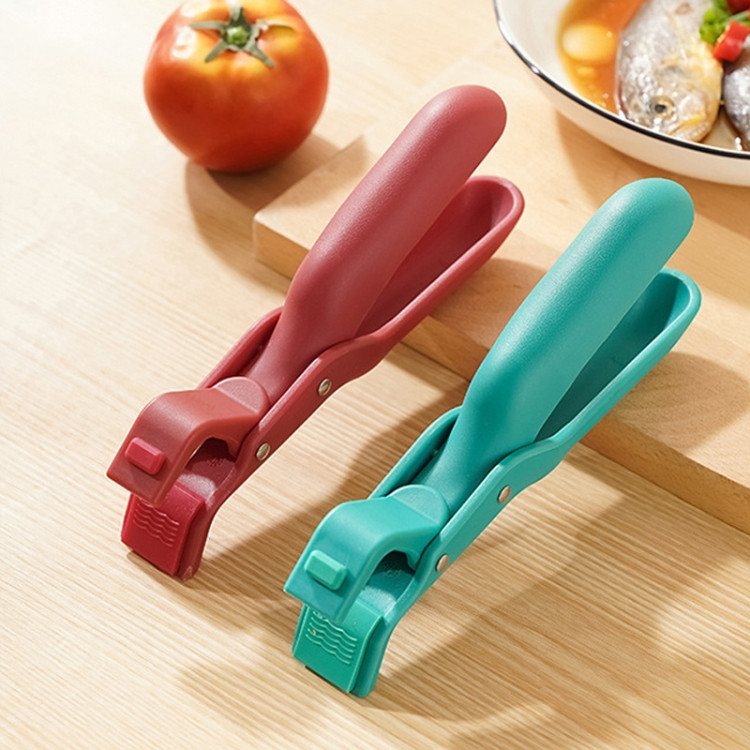 Household Anti-Scald Dish Clip Kitchen Non-Slip Insulated Plate Holder RTBD0604884801AY