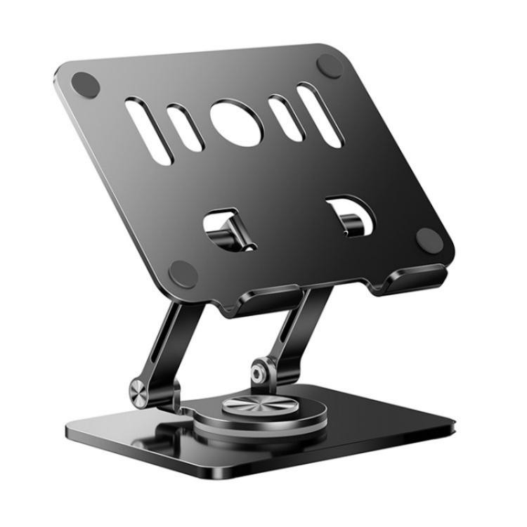 J58 Dual Rod Support Alloy Steel Foldable Rotating Tablet Holder TSYA002787701AR
