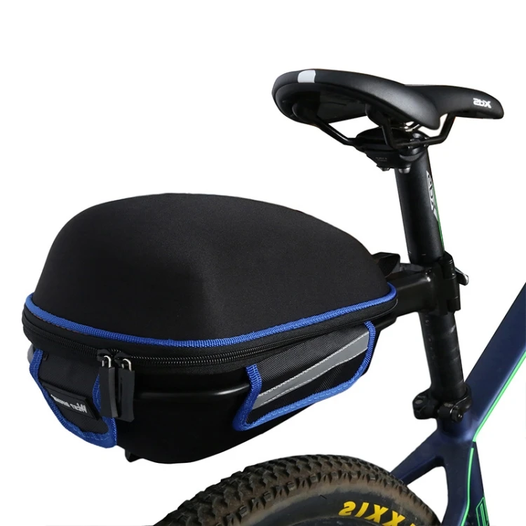 Bicycle Shelf Mountain Road Bike Big Capacity Bag Riding Shelf Hard Shell Tail Bag With Rain Cover BTBD0571889301CR