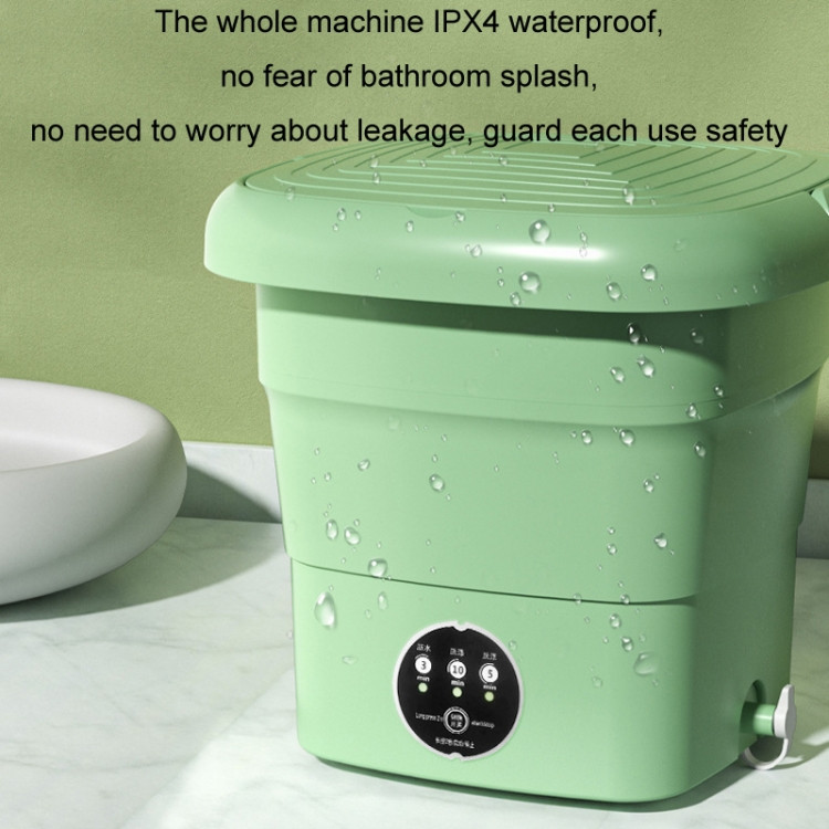 4.5L Mini Portable Folding Household Washing Machine Underwear Washer, BTBD0603822301AT