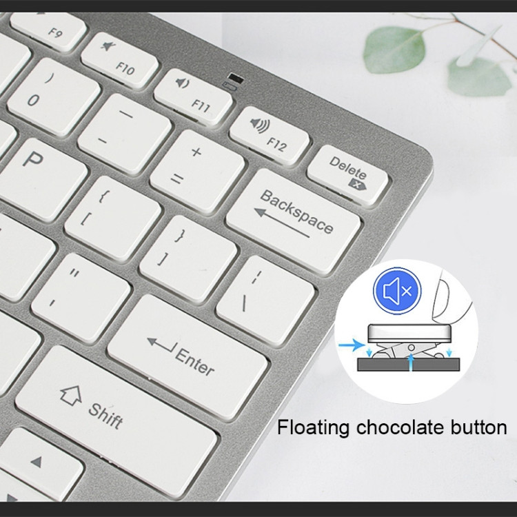 X5 Ultra-thin Mini Wireless Bluetooth Keyboard, Support Win / Android / IOS System VTBD0541229901AF