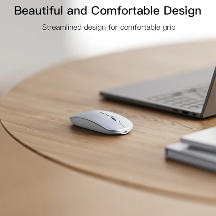 Yesido KB15 Slim 2.4G Rechargeable Wireless Optical Mouse(White) EEDA007136001AR