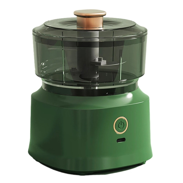 JRQ-01 Home Wireless Electric Meat Grinder Kitchen Garlic Pounder, Size: Long-press LTBD0604613501AD
