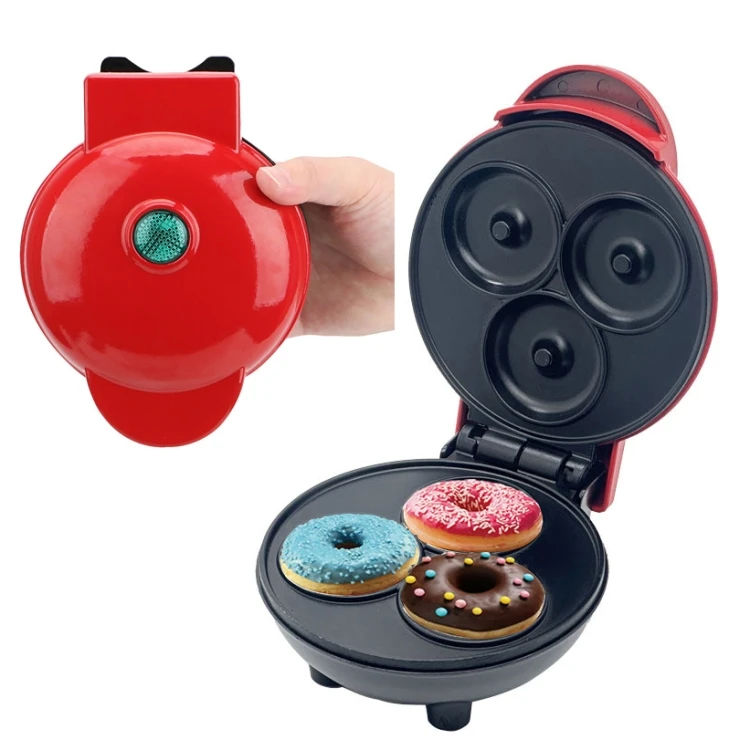 350W Mini Donut Maker Machine Can Make 3 Doughnuts 220V EU Plug KTBD0604674801AA