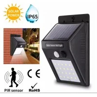 White Light Outdoor Solar Motion Sensor Light TLED0053BG