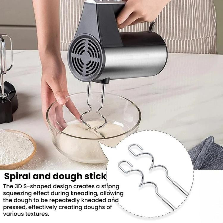 300W Electric Egg Beater Baking Cake & Cream Mixer EU Plug