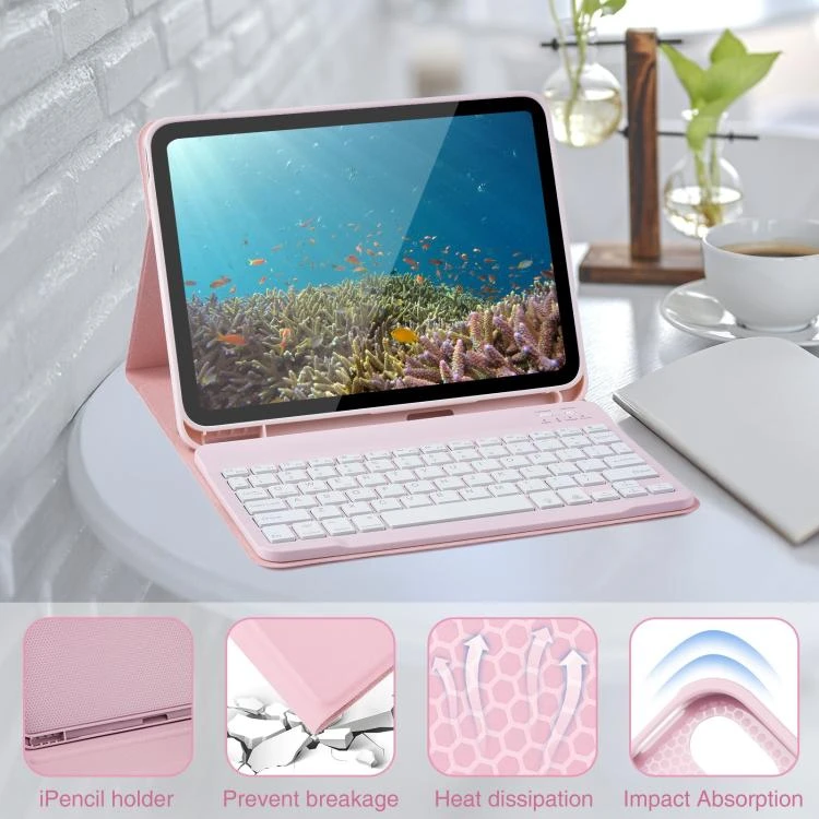 For Samsung Galaxy Tab A9+ Backlit Magnetic Keyboard PC Leather Tablet Case​ HSYA002981201AS