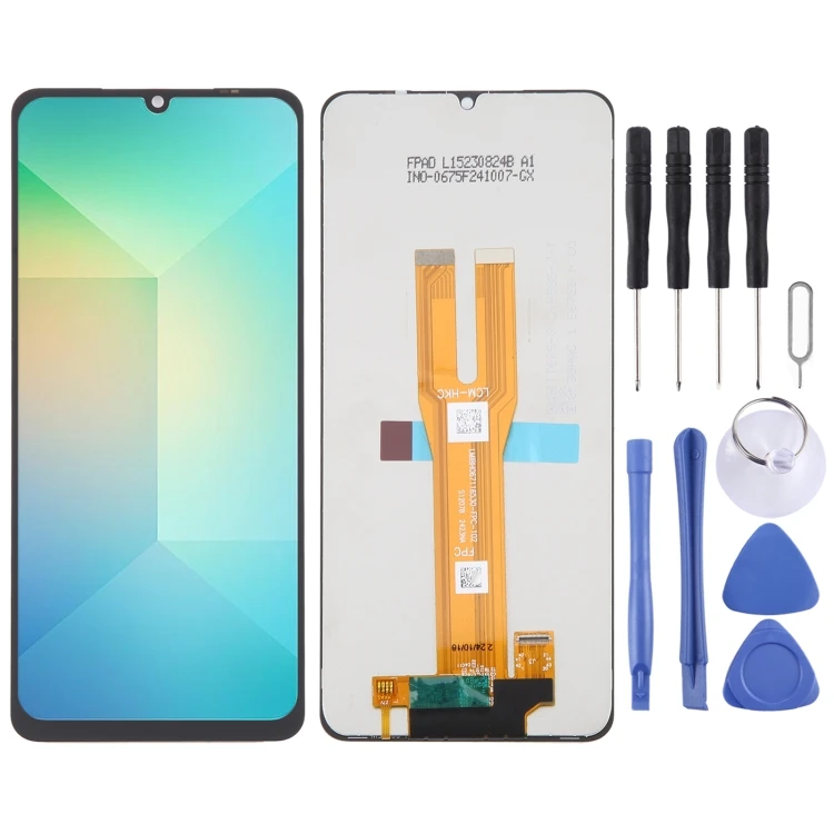 Samsung Galaxy A06 SM-A065F Original LCD Screen With Digitizer Full Assembly DEDA007402901F