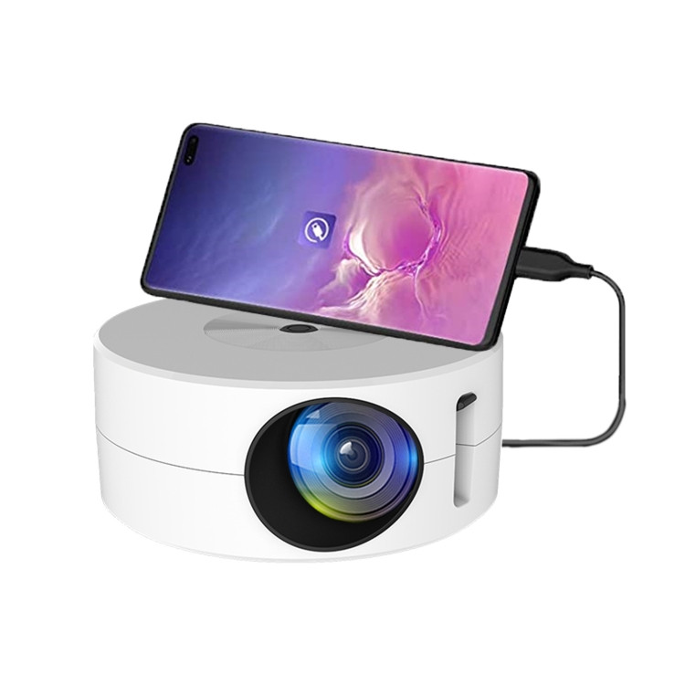 YT200 320 X 180P LED HD Mini Projector USB Powered Support Wired Connection Phone Screen GTBD0602908401A