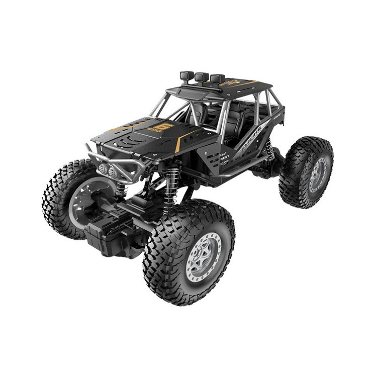 JZRC Alloy Remote Control Off-Road Vehicle Charging Remote Control Car Toy For Children Medium Alloy Black STBD0601954103D