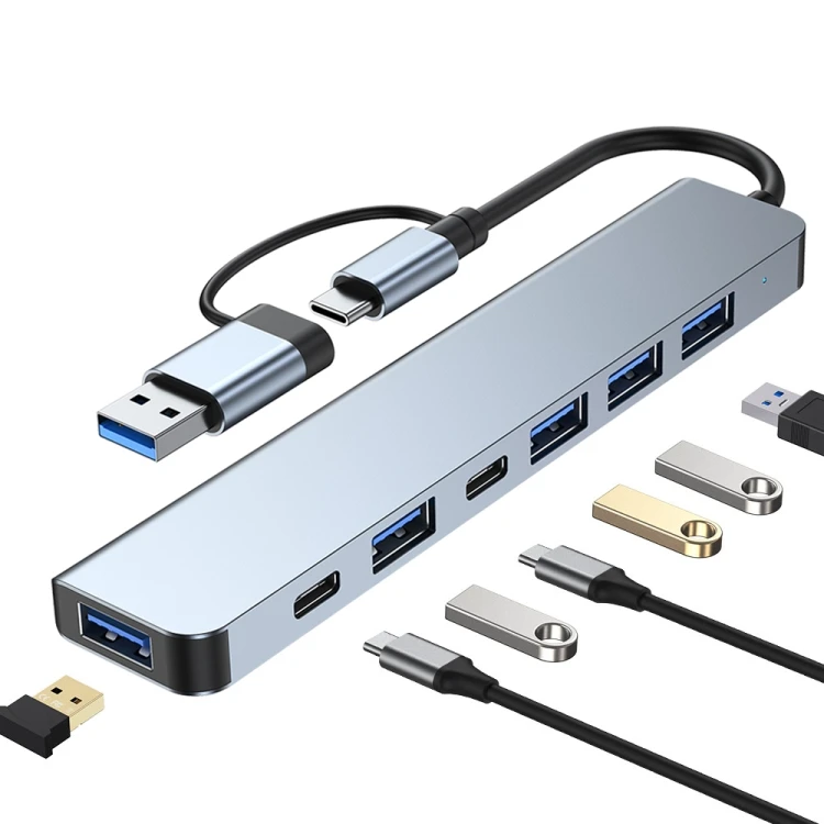 in 1 USB 3.0 and Type-C / USB-C to USB 3.0 USB 2.0 HUB Adapter EPC6450D