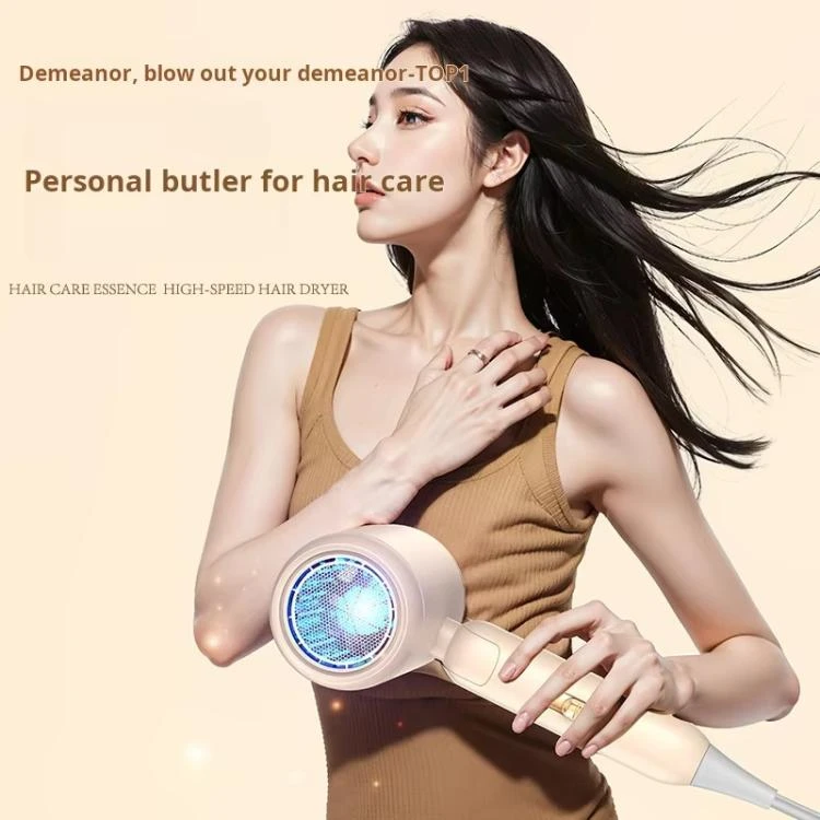 800-1200W High-Speed Hair Dryer with Blue Light Care Foldable & Portable for Travel FTBD0606096901AH