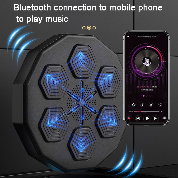 Bluetooth Intelligent Music Boxing Trainer Wall Mounted Electronic Boxing Practice WTBD06036745G