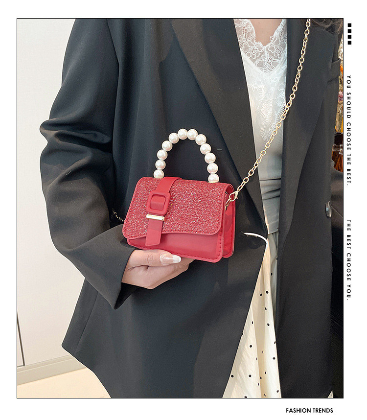 Small Square Handbag Women's Spring New Fashionable and Stylish Shoulder Crossbody Small Bag Wholesale