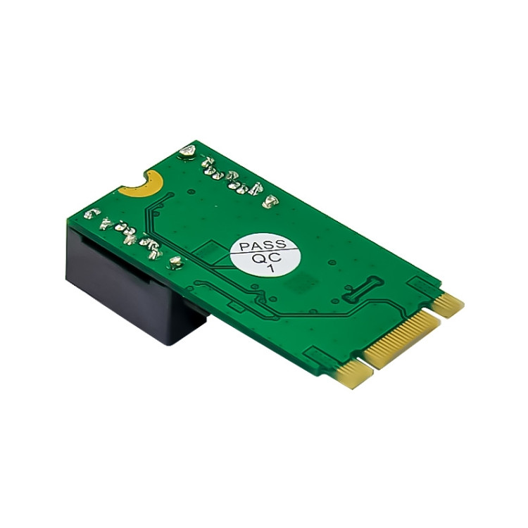 ST551 6Gbps PCIe B+M key to 2 Port SATA 3.0 Card M.2 to dual SATA Adapter FSYA0019744G