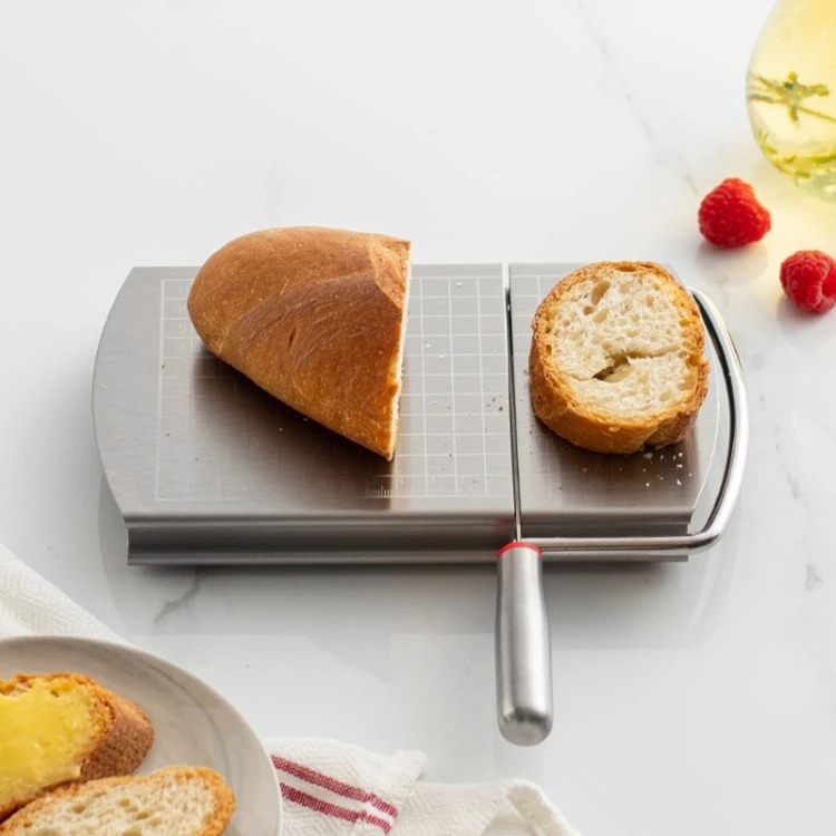 Cutter Stainless Steel Scale Cheese Slicer Kitchen Tools Bread Divider QTBD0605428901AS