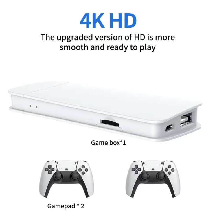 M15 HDMI HD 4K TV Dual Handle Game Console 128G 30000 Games STBD0603683703M