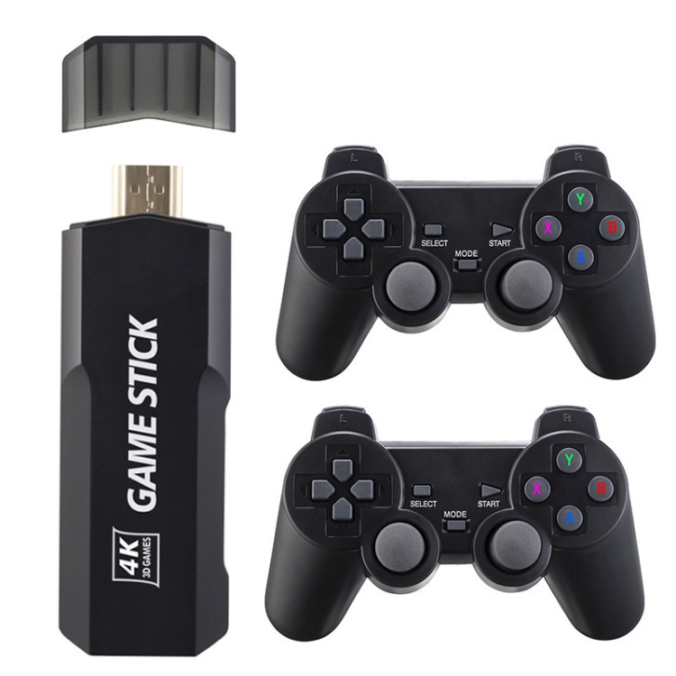 GD10 2.4G Wireless 4K HD TV Game Console PSP Game Box 32G Built-in 15,000 Games RTBD0603269302B