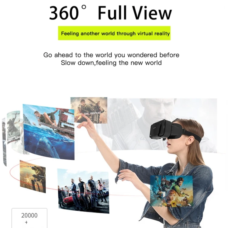 G10 Headwear 3D Virtual VR Glasses ETBD06030844S