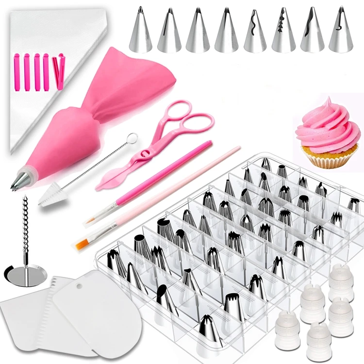 83 in 1 Cake Decorating Mouth Baking Tool Set Icing And Pastry Coloring Utensils STBD05627522V