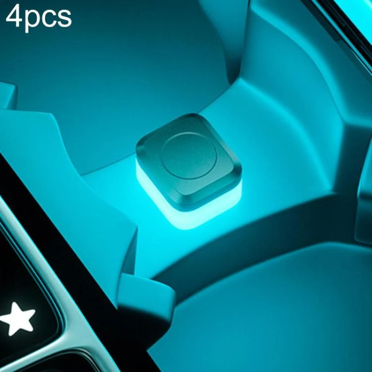 4pcs Car USB LED Atmosphere Light EEDA008113801AB