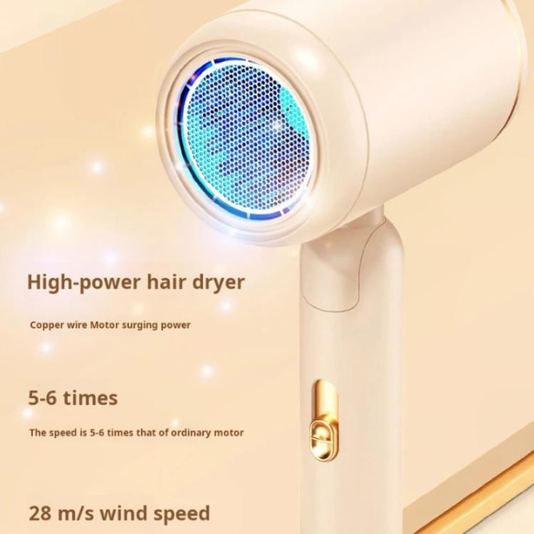 800-1200W High-Speed Hair Dryer with Blue Light Care Foldable & Portable for Travel FTBD0606096901AH
