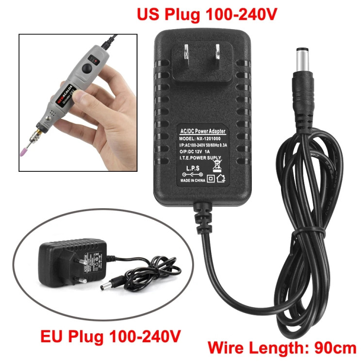 Mini Electric Grinder Micro Grinding Pen DIY Small Carving Tools(EU Plug STBD0605324801AD