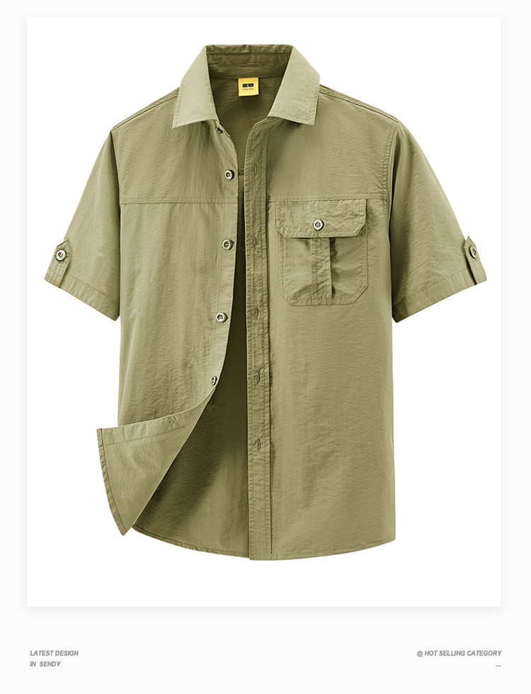 Jeep Special Edition JEEP dress, Short-Sleeve Shirt, Loose Fit