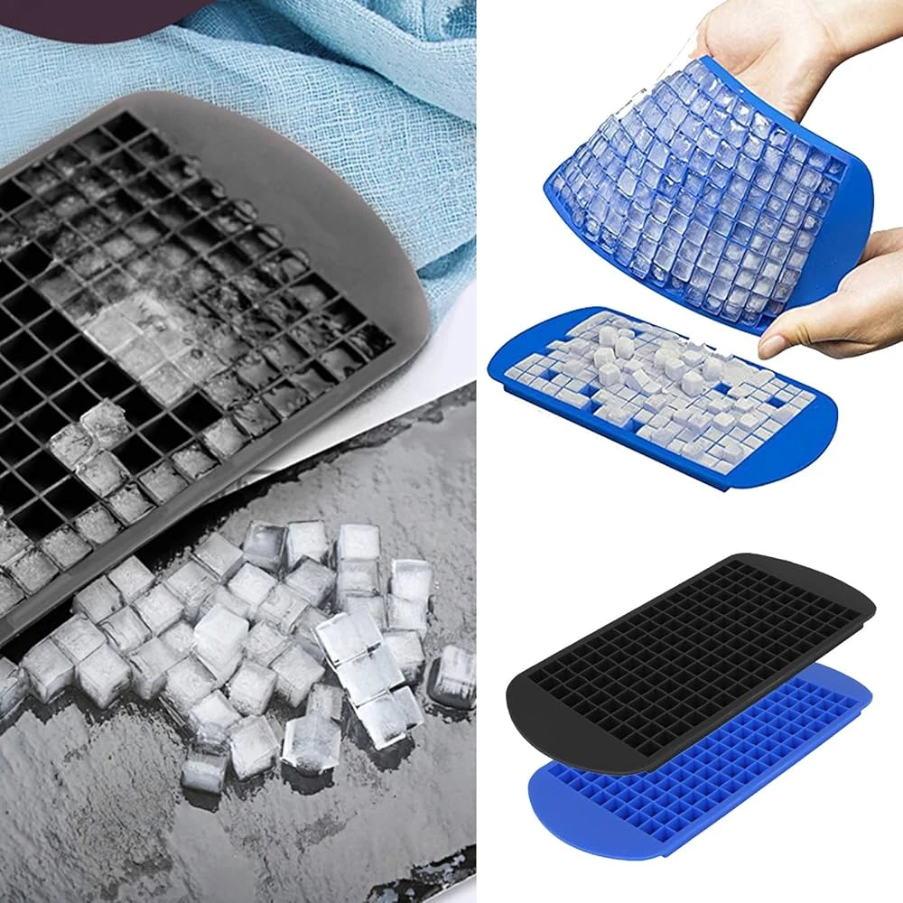 1cm Small Cube Ice Trays Square Shape Silicone Ice Cube FHC1349D