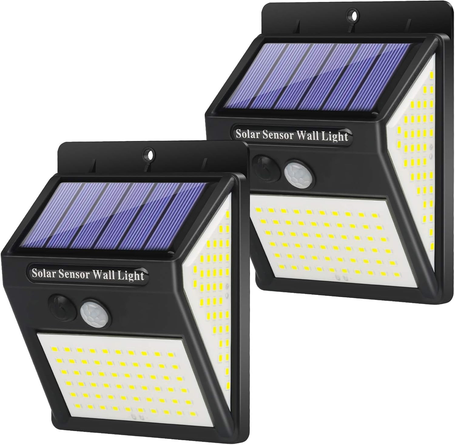 White Light Outdoor Solar Motion Sensor Light TLED0053BG
