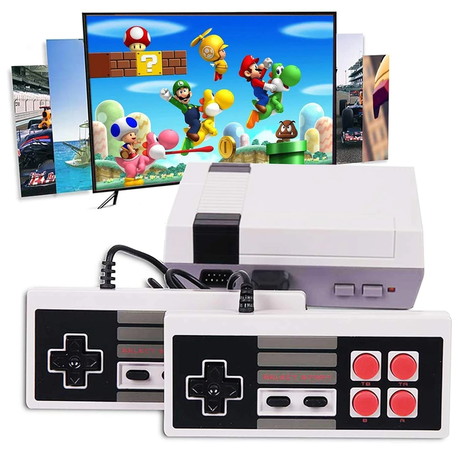 Retro Classic TV Mini Game Console, Built-in 620 Games, EU Plug FCHT1366AW