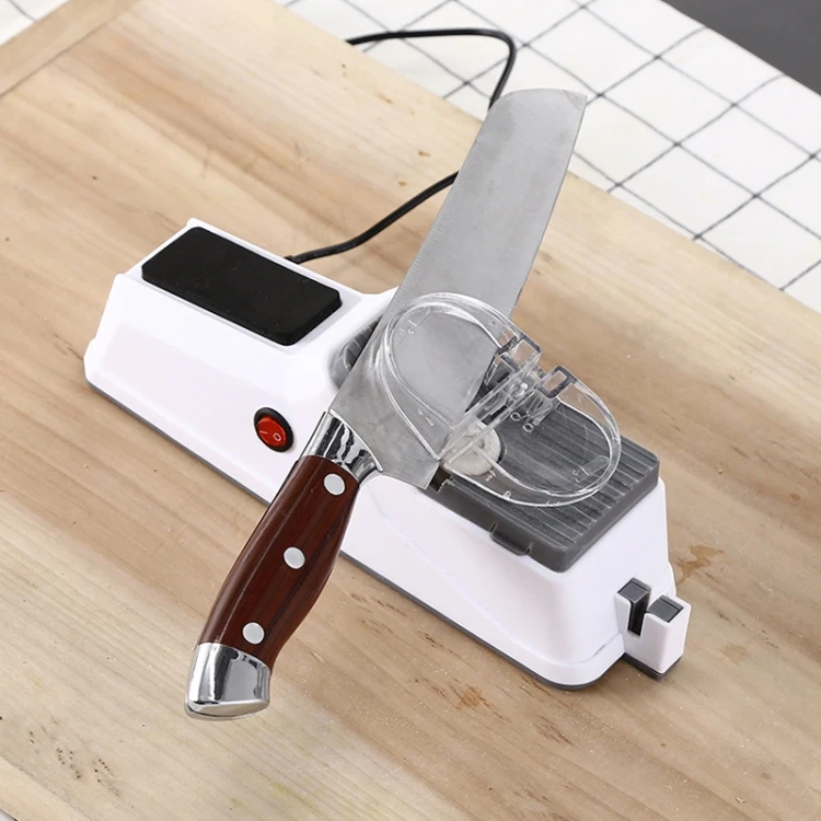 JJ-1 Kitchen Electric Double Sided Knife Sharpener, Specification: USB Plug ETBD0602069001D