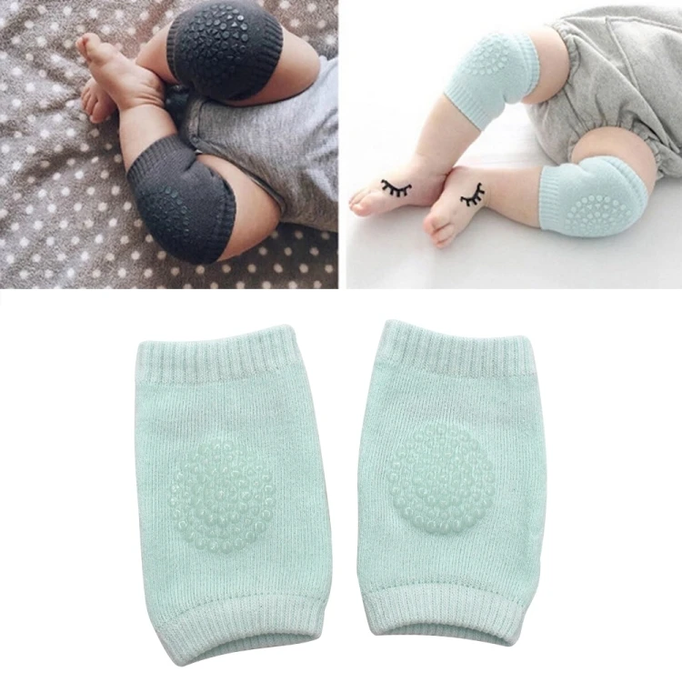 One Pair Anti-slip Children Baby Crawling Walking Knee Guard Elbow Guard Protecting Pads DOG5232GB