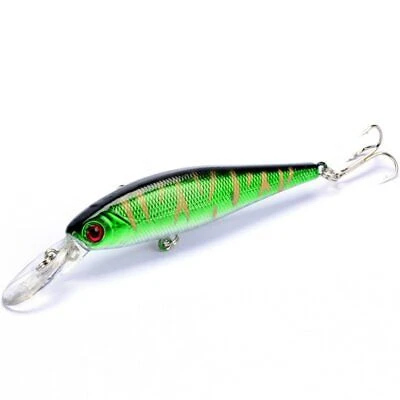 6 PCS 8.5cm 8.9g Minnow Plastic Hard Baits Fishing Lures Set Fishing Tackle Baits WOG1134Q