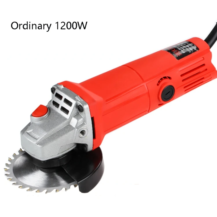 Multifunctional Household Electric Angle Grinder, CN Plug, Model: Ordinary Version 1200W ETBD0565093301C