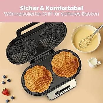 Double Dish Heating Mini Breakfast Machine Sandwich Electric Cake Baking Machine SHAP0039SEUL