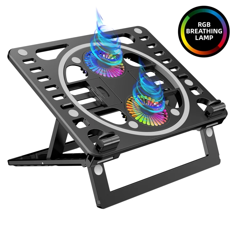 Gaming RGB Laptop Cooler Desk Stand FHWL6385B