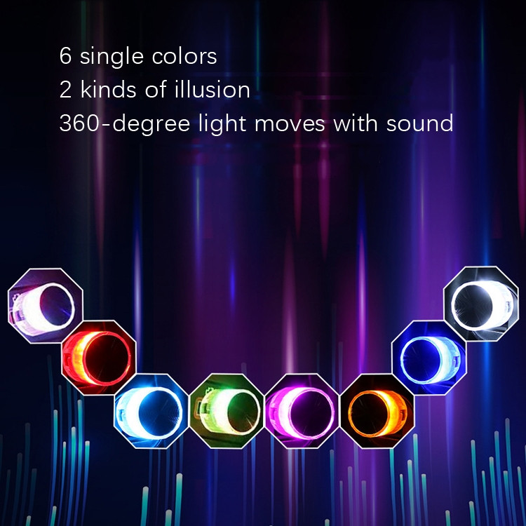 Car Decorative USB Universal LED Atmosphere Lamp RTBD0602111202G