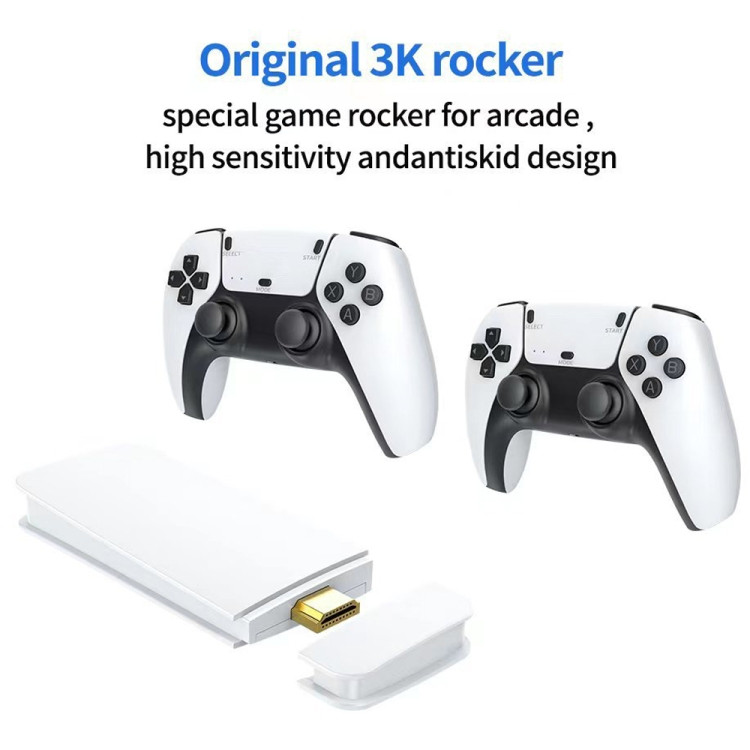M15 HDMI HD 4K TV Dual Handle Game Console 128G 30000 Games STBD0603683703M