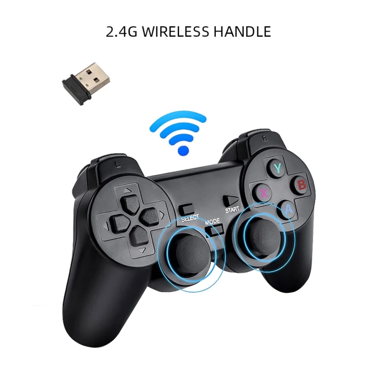 M8 Wireless HDMI Arcade Game Home TV Mini Game Machine with 2 x GamePads 64G Memory GTBD0571973102D