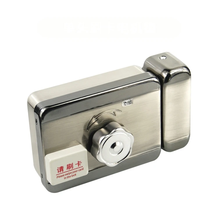ID Access Control One Piece Induction Motor Lock Single Head ID Swipe Card DTBD0602962203G