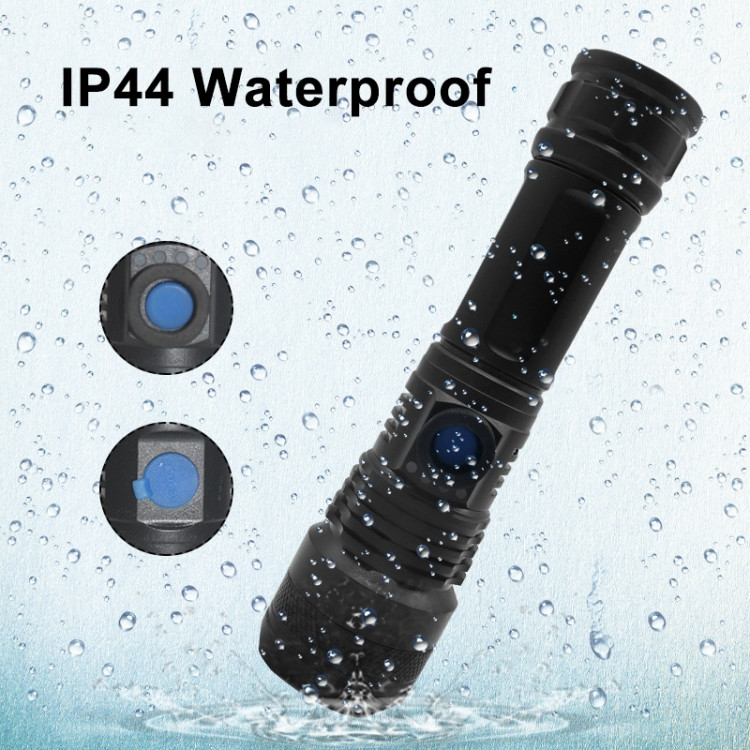 L-839 USB Rechargeable Spotlight Mini Portable XPE Glare LED Flashlight FLED1481B
