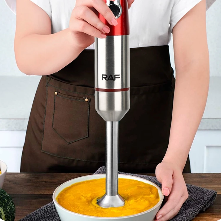 RAF 600W 2-blade Juicer Cooking Stick Stirring Rod Blender Mixer,EU Plug WTBD0604043701AG