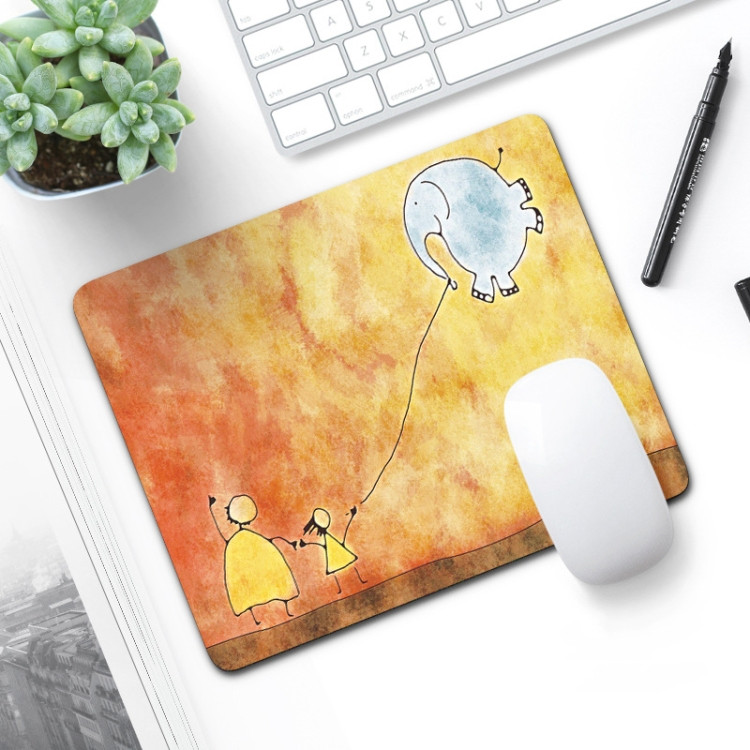 6 PCS Non-Slip Mouse Pad Thick Rubber Mouse Pad, Size: 21 X 26cm DTBD0572080001VG